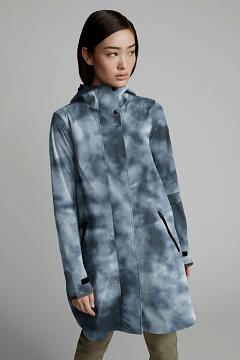 Chamarras Canada Goose Mujer Mexico - Kitsilano Chubasquero Black Label Azules RN6175298